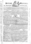British Mercury or Wednesday Evening Post Wednesday 18 March 1818 Page 1
