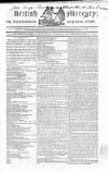 British Mercury or Wednesday Evening Post Wednesday 15 November 1820 Page 1