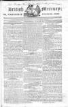 British Mercury or Wednesday Evening Post Wednesday 30 January 1822 Page 1