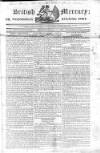 British Mercury or Wednesday Evening Post Wednesday 06 March 1822 Page 1
