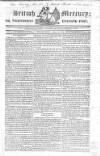 British Mercury or Wednesday Evening Post Wednesday 10 April 1822 Page 1