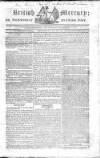 British Mercury or Wednesday Evening Post Wednesday 29 May 1822 Page 1