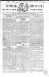 British Mercury or Wednesday Evening Post Wednesday 02 April 1823 Page 1