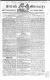 British Mercury or Wednesday Evening Post Wednesday 09 April 1823 Page 1