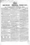 British Mercury or Wednesday Evening Post Wednesday 16 July 1823 Page 1