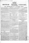 British Mercury or Wednesday Evening Post Wednesday 23 July 1823 Page 1