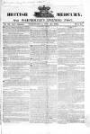British Mercury or Wednesday Evening Post Wednesday 29 October 1823 Page 1