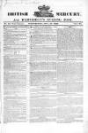 British Mercury or Wednesday Evening Post Wednesday 19 November 1823 Page 1