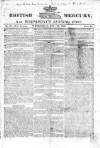 British Mercury or Wednesday Evening Post Wednesday 10 December 1823 Page 1