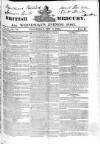 British Mercury or Wednesday Evening Post Wednesday 03 November 1824 Page 1