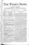 Week's News (London) Saturday 09 September 1871 Page 1