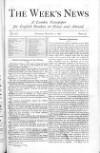 Week's News (London) Saturday 02 December 1871 Page 1