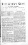 Week's News (London) Saturday 25 January 1873 Page 1