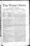 Week's News (London) Saturday 12 July 1873 Page 1