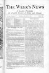 Week's News (London) Saturday 06 December 1873 Page 1