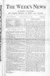 Week's News (London) Saturday 17 January 1874 Page 1