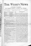 Week's News (London) Saturday 14 February 1874 Page 1
