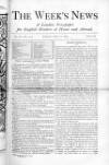 Week's News (London) Saturday 11 April 1874 Page 1