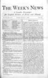 Week's News (London) Saturday 02 December 1876 Page 1