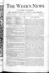 Week's News (London) Saturday 13 January 1877 Page 1