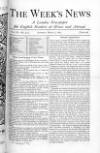 Week's News (London) Saturday 03 March 1877 Page 1