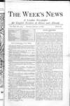 Week's News (London) Saturday 12 January 1878 Page 1