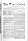 Week's News (London) Saturday 26 January 1878 Page 1