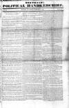 Berthold's Political Handkerchief Saturday 08 October 1831 Page 1