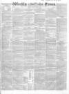 Weekly Times (London) Sunday 16 March 1828 Page 1