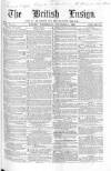 British Ensign Wednesday 02 November 1859 Page 1