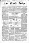 British Ensign Wednesday 07 January 1863 Page 1
