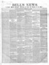 Bell's News Saturday 02 February 1856 Page 1