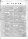 Bell's News Saturday 01 November 1856 Page 1