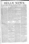 Bell's News Saturday 24 January 1857 Page 1