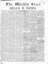Weekly Star and Bell's News Wednesday 09 September 1857 Page 1