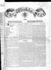 Weekly Star and Bell's News Saturday 03 October 1857 Page 1