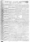 Johnson's Sunday Monitor Sunday 09 November 1806 Page 1