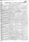 Johnson's Sunday Monitor Sunday 27 March 1808 Page 1