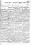 Johnson's Sunday Monitor Sunday 03 April 1808 Page 1