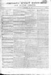 Johnson's Sunday Monitor Sunday 25 September 1808 Page 1