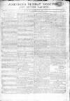 Johnson's Sunday Monitor Sunday 15 January 1809 Page 1