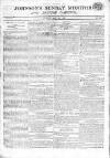 Johnson's Sunday Monitor Sunday 28 May 1809 Page 1