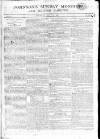 Johnson's Sunday Monitor Sunday 02 July 1809 Page 1