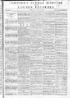 Johnson's Sunday Monitor Sunday 08 August 1813 Page 1