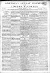 Johnson's Sunday Monitor Sunday 12 September 1813 Page 1