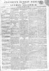 Johnson's Sunday Monitor Sunday 10 October 1813 Page 1