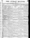 Johnson's Sunday Monitor Sunday 06 March 1814 Page 1