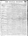 Johnson's Sunday Monitor Sunday 03 April 1814 Page 1