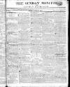 Johnson's Sunday Monitor Sunday 17 July 1814 Page 1