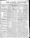 Johnson's Sunday Monitor Sunday 16 October 1814 Page 1